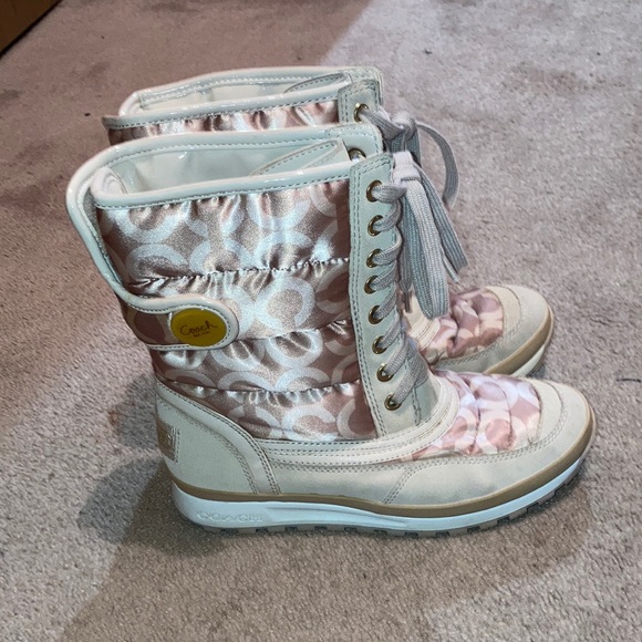 Coach winter boots - Picture 1 of 7
